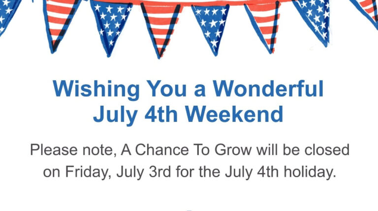 A Chance To Grow