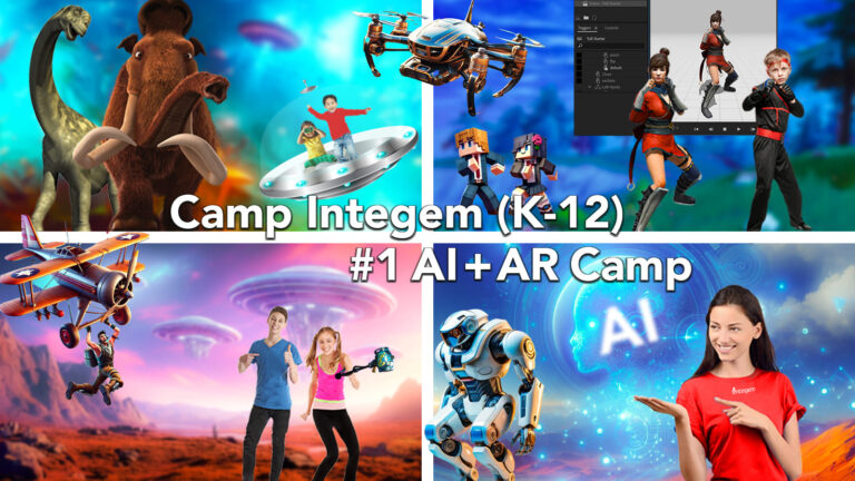 Camp Integem: AI, Holographic AR, Coding, Robotics, STEM, Animation, Art & Game Design at Pleasanton
